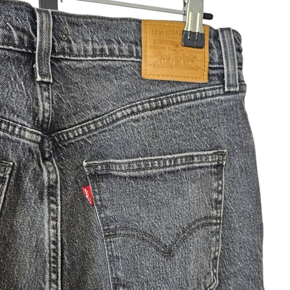 Levi's Womens 70's High Flare Jeans, Grey Wash, Wide Leg, Denim, Size 30 - Picture 9 of 10